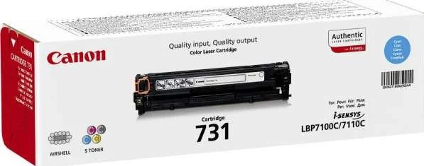 کارتریج تونر آبی اصلی کانن 731 | 6271B002-731C کارتریج تونر آبی اصلی کانن 731 | 6271B002-731C