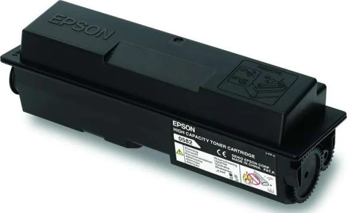 کارتریج تونر مشکی با ظرفیت بالا Epson 0582 (مناسب برای 8000 صفحه) برای AcuLaser M2400/MX20 | C13S050582 کارتریج تونر مشکی با ظرفیت بالا Epson 0582 (مناسب برای 8000 صفحه) برای AcuLaser M2400/MX20 | C13S050582