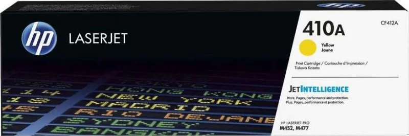 کارتریج تونر لیزری اورجینال زرد HP 410A مدل CF412A
