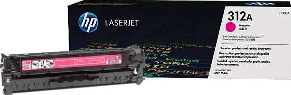 کارتریج تونر لیزری اچ پی 312A رنگ سرخابی | CF383A