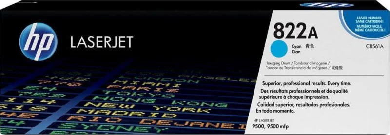 درام ایمیج فیروزه ای اچ پی Laserjet 822A | C8561A