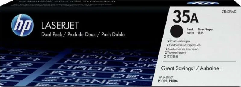 کارتریج چاپ مشکی اچ پی LaserJet 35A | CB435A