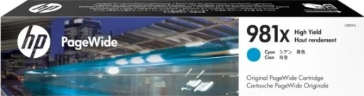 کارتریج پیج واید اورجینال اچ پی 981X با بازدهی بالا - فیروزه ای | 981X