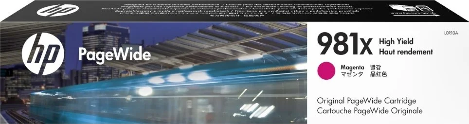 کارتریج اورجینال پیج واید HP 981X با ظرفیت بالا - رنگ سرخابی