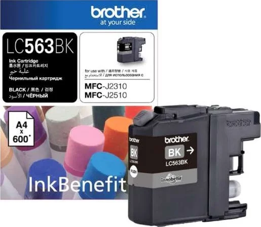 کارتریج جوهر مشکی Brother LC563 | LC563BK