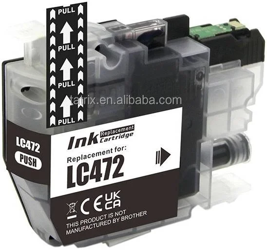 کارتریج جوهر مشکی برادر LC472 با ظرفیت چاپ 550 صفحه، سازگار با MFC-J2340DW، MFC-J3540DW و MFC-J3940DW، مشکی | LC472BK کارتریج جوهر مشکی برادر LC472 با ظرفیت چاپ 550 صفحه، سازگار با MFC-J2340DW، MFC-J3540DW و MFC-J3940DW، مشکی | LC472BK