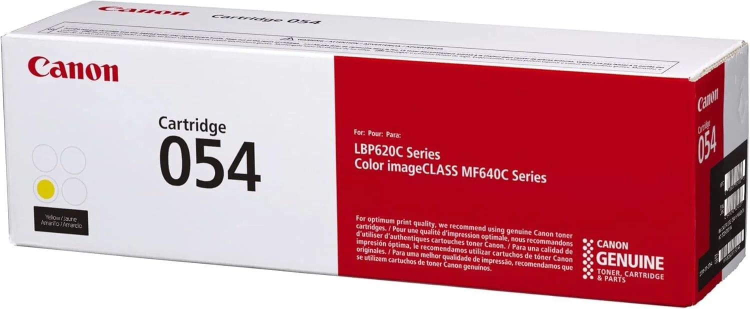 تونر اصلی کانن، کارتریج 054 زرد (3021C001) بسته 1 عددی، برای پرینترهای لیزری رنگی کانن مدل های imageCLASS MF641Cdw, MF642Cdw, MF644Cdw, LBP622Cdw تونر اصلی کانن، کارتریج 054 زرد (3021C001) بسته 1 عددی، برای پرینترهای لیزری رنگی کانن مدل های imageCLASS MF641Cdw, MF642Cdw, MF644Cdw, LBP622Cdw
