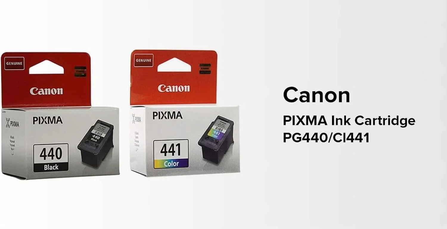 کارتریج جوهر مشکی کانن مدل PG 440 به همراه کارتریج جوهر رنگی مدل CL 441، بسته اقتصادی کارتریج جوهر مشکی کانن مدل PG 440 به همراه کارتریج جوهر رنگی مدل CL 441، بسته اقتصادی