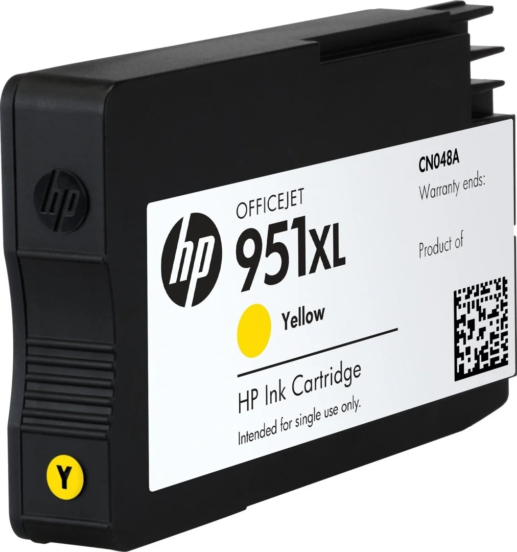 کارتریج جوهر اصلی زرد با بازدهی بالا HP 951XL مدل CN048AE
