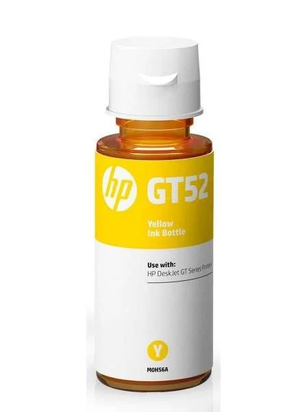بطری جوهر زرد اصلی HP GT52 با حجم 70 میلی لیتر | M0H56AE