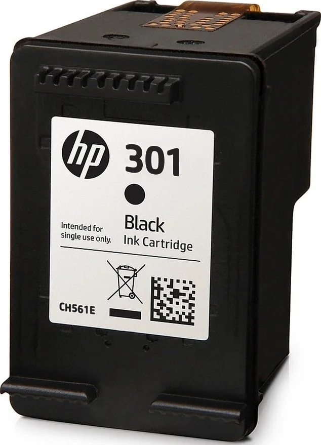 کارتریج جوهر مشکی اصلی HP 301 مدل CH561EE