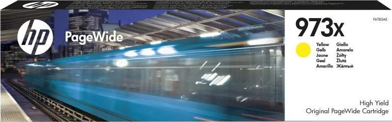 کارتریج زرد اورجینال پرینترهای جوهرافشان HP 973XL با بازدهی بالا مدل F6T83AE