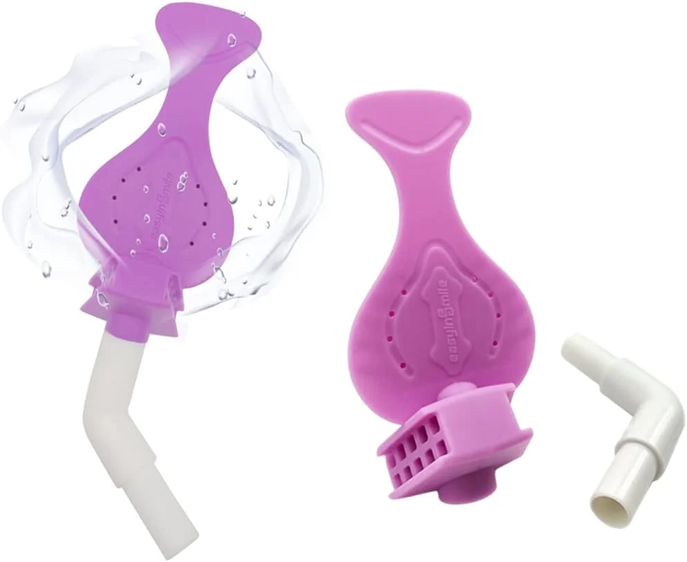 ایزی این اسمایل 2 عدد محافظ ساکشن دندان، بایت بلاک با تخلیه کننده بزاق، دستگاه جداسازی بزاق، نگهدارنده دهان با لوله ساکشن HVE