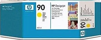 HP 90 بسته 3 عددی کارتریج جوهر زرد 400 میلی لیتری DesignJet | C5085A