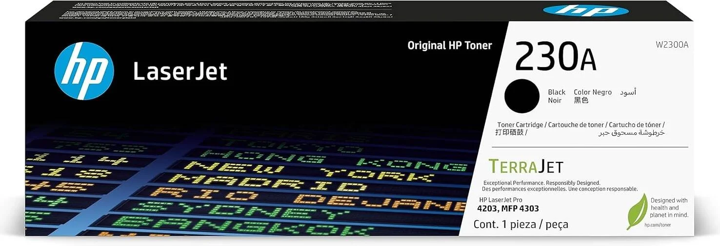 کارتریج تونر لیزری مشکی اورجینال اچ پی 230A