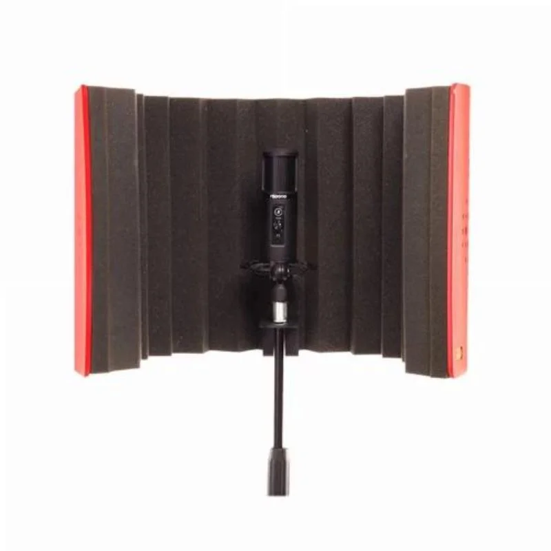 محافظ آکوستیک میکروفون دکونیک مدل Flexi Screen Guard - رنگ قرمز