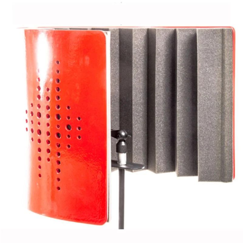 محافظ آکوستیک میکروفون دکونیک مدل Flexi Screen Guard - رنگ قرمز