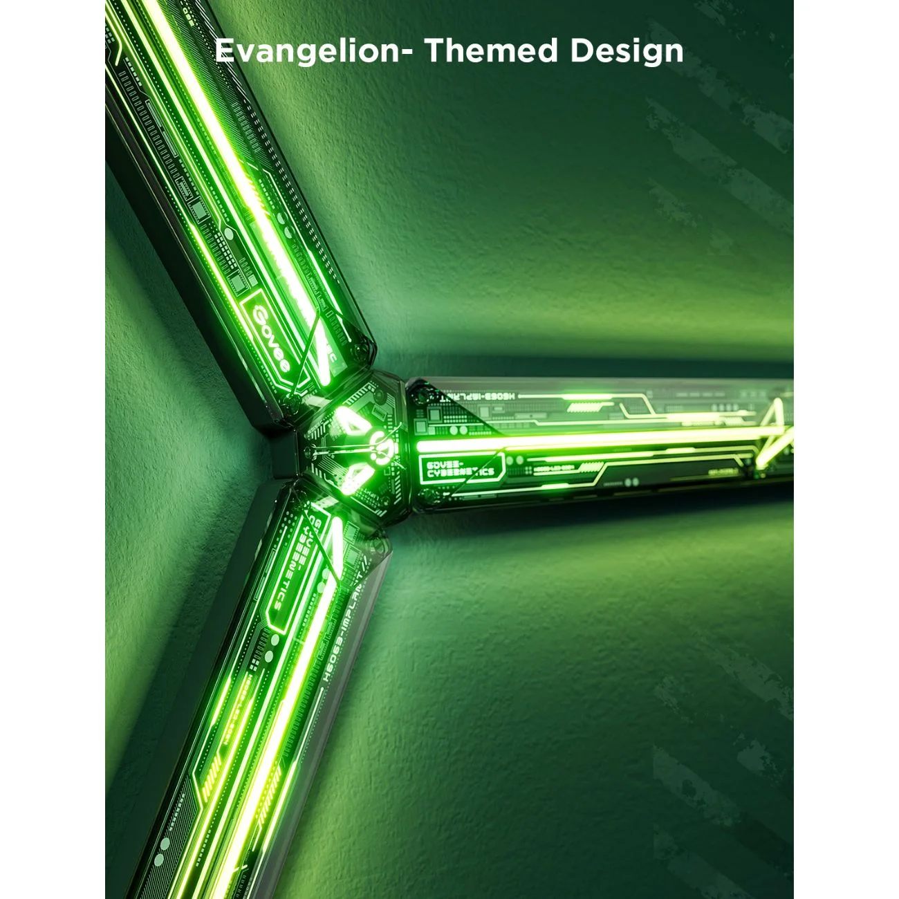 چراغ دیواری گیمینگ گووی مدل H6063 با نورپردازی ویژه