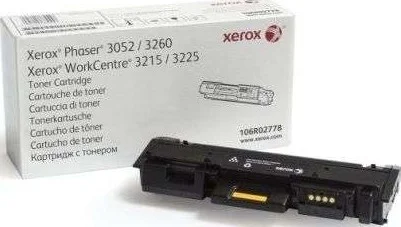 کارتریج تونر مشکی زیراکس، Phaser 3052, 3260, WorkCentre 3215, 3225 | 106R02778