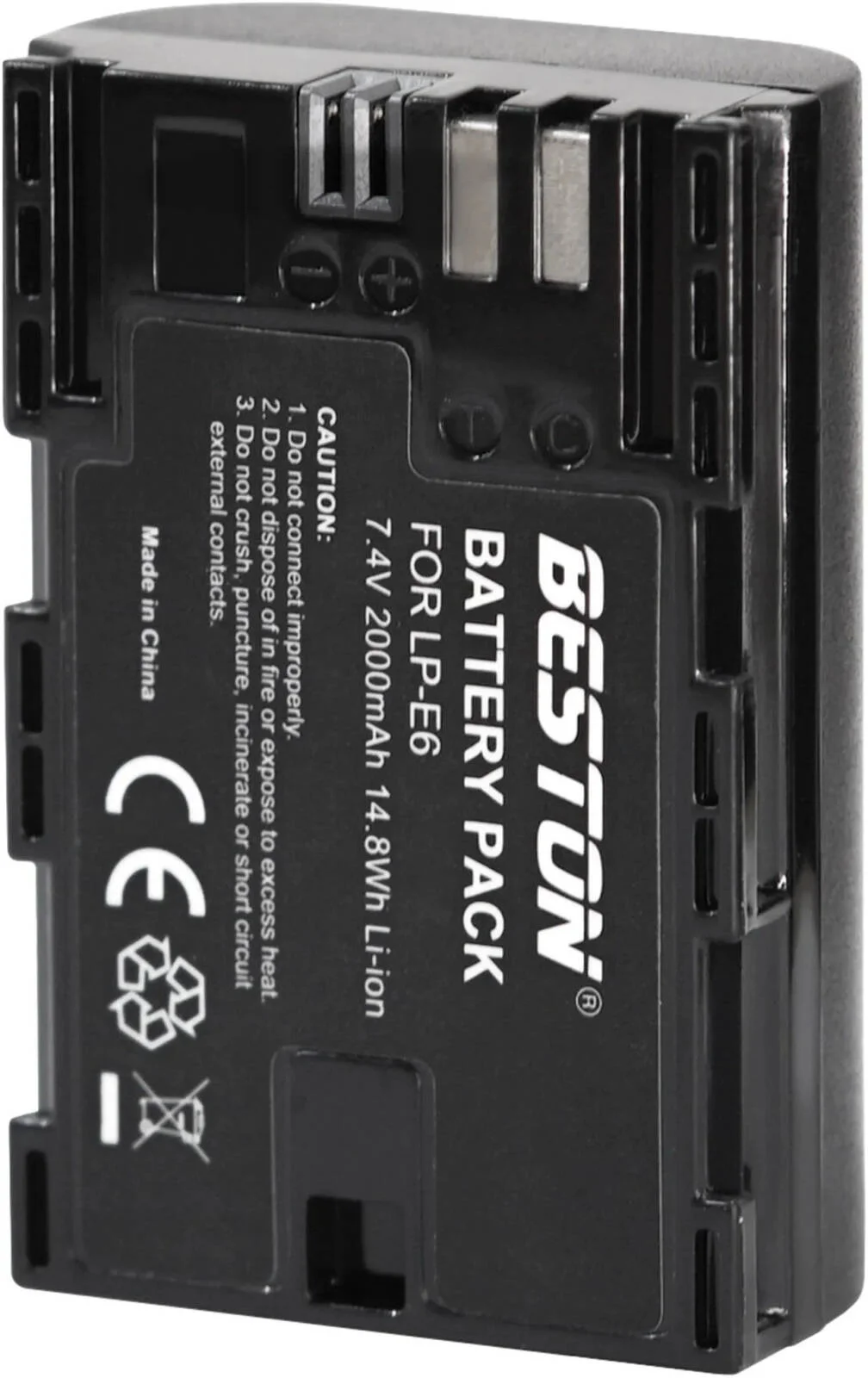 باتری 2000mAh بستون LP-E6 برای دوربین های کانن - بسته 1 عددی