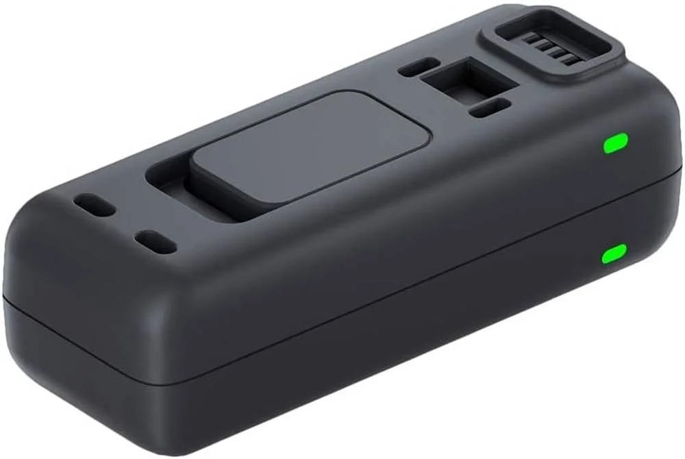 هاب شارژ سریع Insta360 ONE R، شارژ تا 2 باتری، توان ورودی 9V/2A، توالی هوشمند بر اساس سطح باتری، پورت رابط شارژ USB-C، مشکی | CINORBC/A