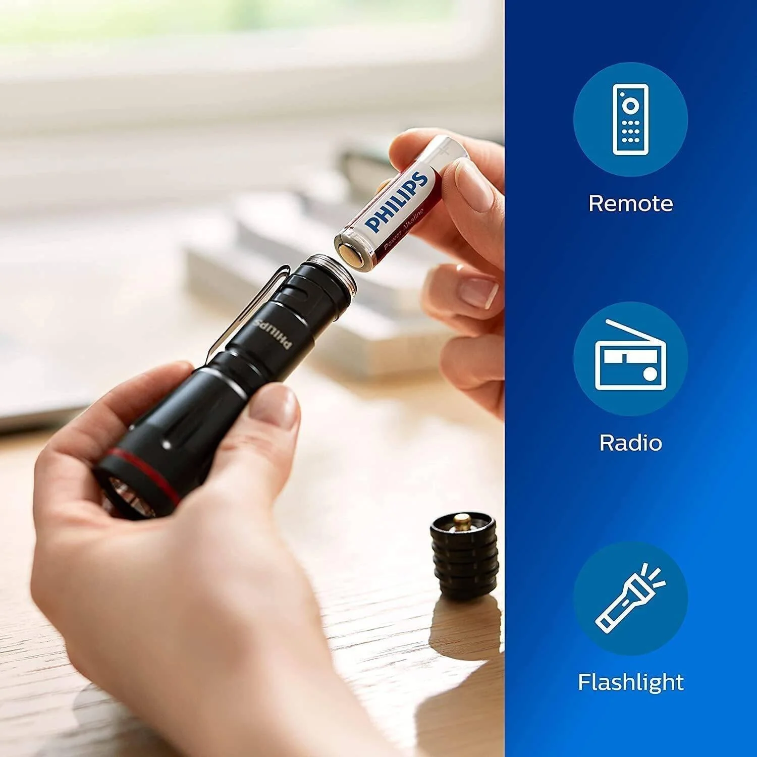 باتری قلمی AA فیلیپس X2، برتر از کربن روی، ارائه خروجی پایدار 1.5 ولت، ماندگاری طولانی مدت باتری قلمی AA فیلیپس X2، برتر از کربن روی، ارائه خروجی پایدار 1.5 ولت، ماندگاری طولانی مدت