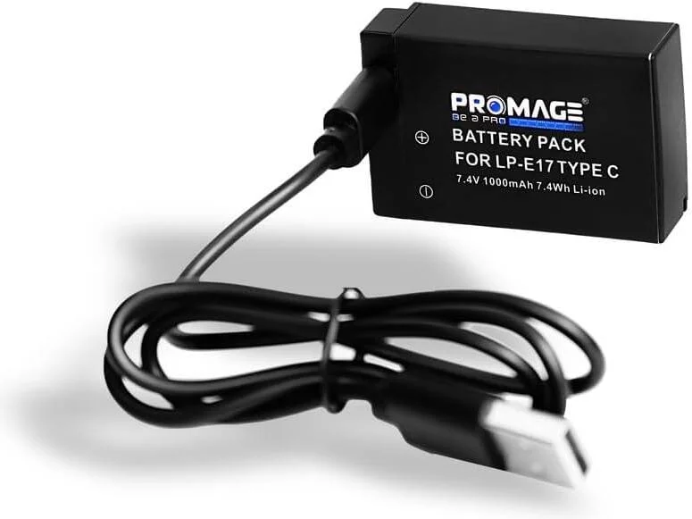 باتری منبع تغذیه پرومِیج برای LPE17 با درگاه Type C 5V2A