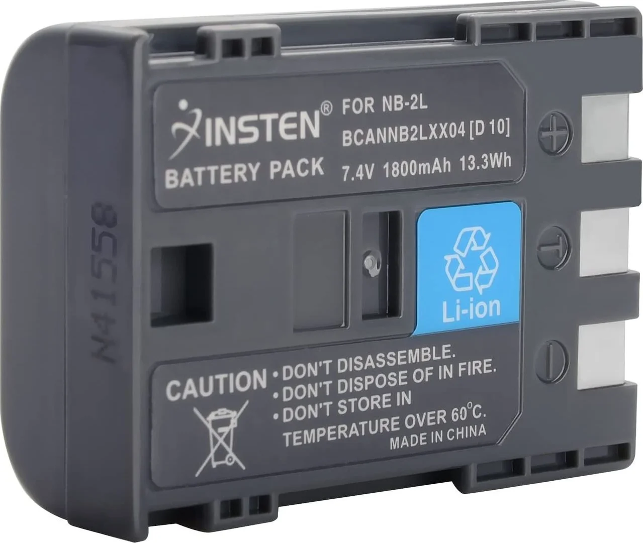 باتری قابل شارژ پرومِیج مدل NB2L مناسب دوربین های عکاسی/فیلمبرداری کانن - مشکی | AWP-5976