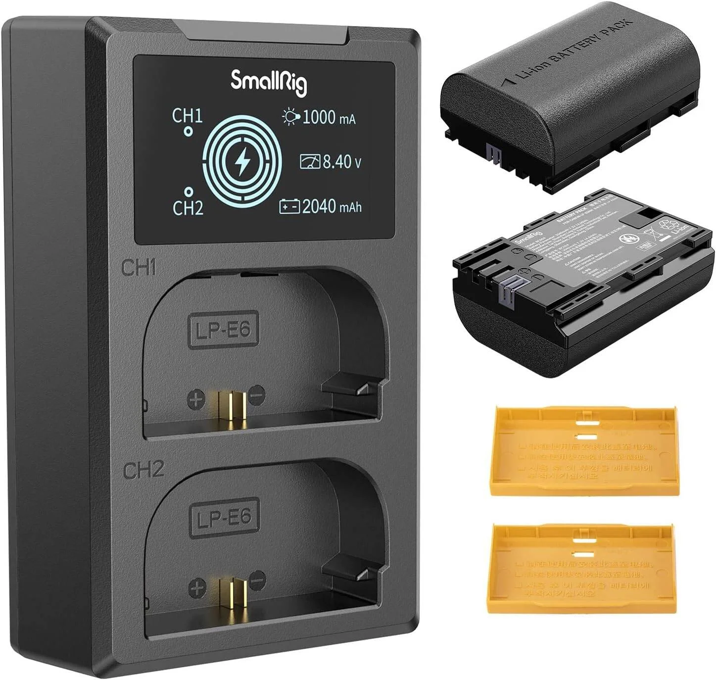 کیت باتری دوربین و شارژر SmallRig LP-E6NH مدل 3821
