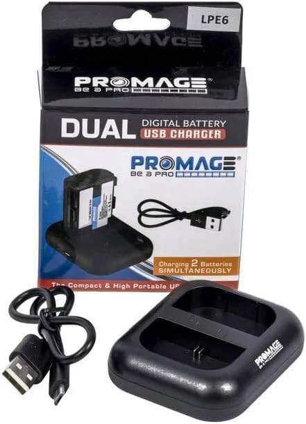 شارژر باتری دیجیتال دوگانه پرومِیج مدل PM115 برای FZ-100