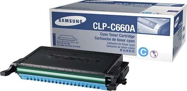 کارتریج تونر آبی سامسونگ CLP-660 | CLP-C660A/ELS