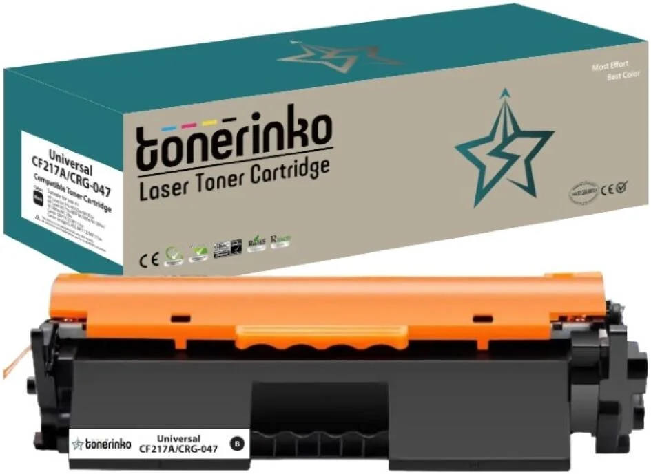 کارتریج تونر جایگزین یونیورسال Tonerinko، چاپ با کیفیت بالا برای HP LaserJet Pro M102w، M130nw، M130fw، Pro MFP سری M130 نصب آسان، عملکرد قابل اعتماد، چاپ های واضح | CF217A