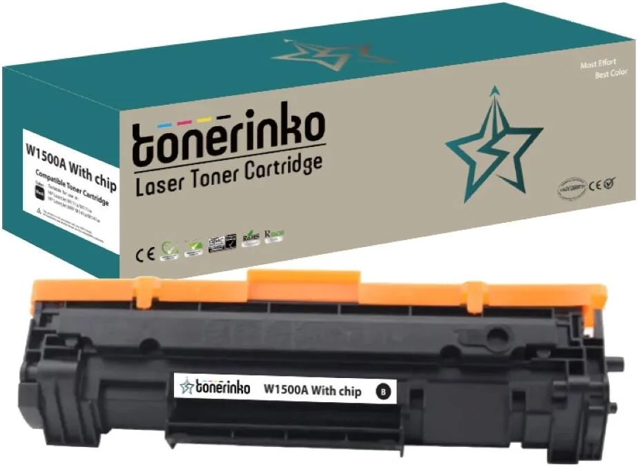 کارتریج تونر جایگزین ممتاز تونرینکو سازگار با HP W1500A 150A، مناسب برای HP LaserJet M111a, M111aa, M111w, M111we, M141a, MFP M141w، چاپ مشکی با بازدهی بالا (تک بسته) | W1500A