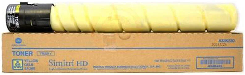 تونر سازگار زرد رنگ TN321 برای کونیکا مینولتا C224/ C284/ C364/ C224e/ C284e/ C364