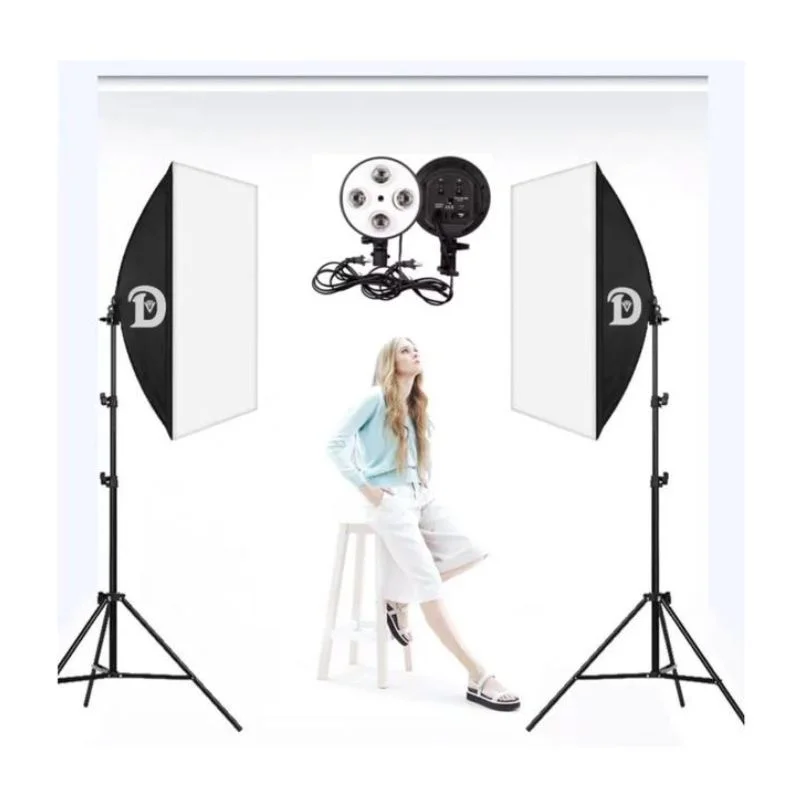 مجموعه نور ثابت 2 شاخه 4 لامپه Diamond، شامل دو عدد