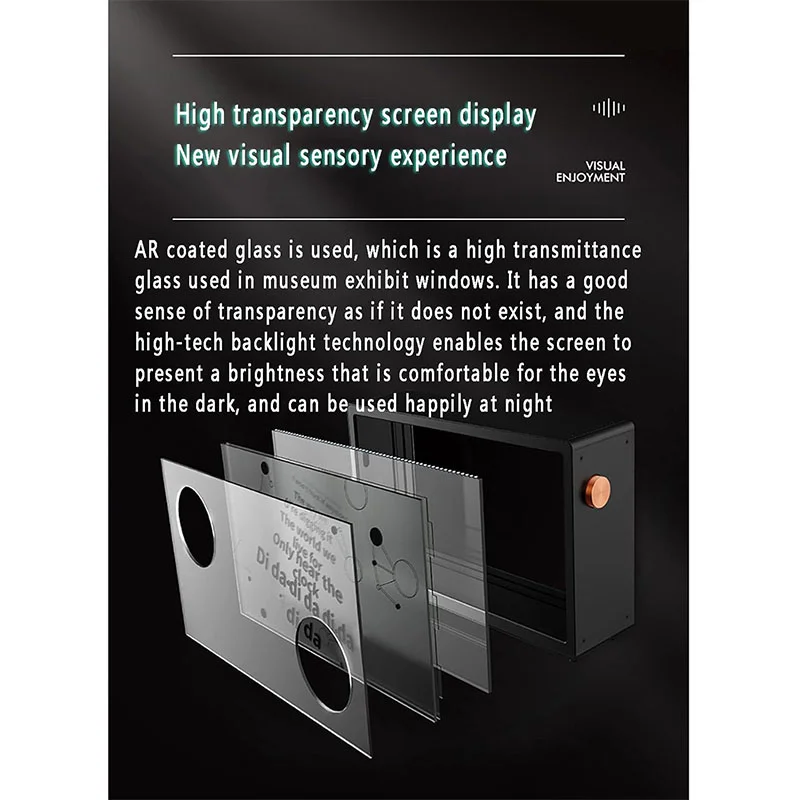 اسپیکر بلوتوثی Jucyuanhang با قابلیت نمایش متن آهنگ