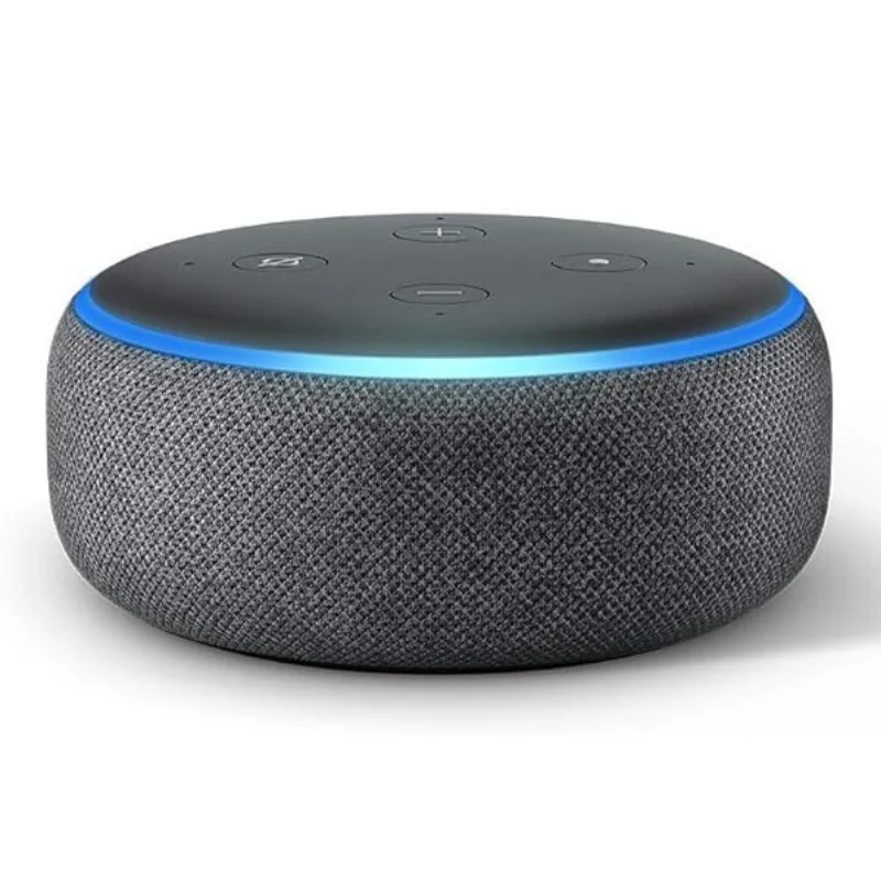 بلندگوی هوشمند آمازون اکو دات نسل سوم (Amazon Echo Dot 3rd Gen) با بلوتوث - رنگ ذغالی