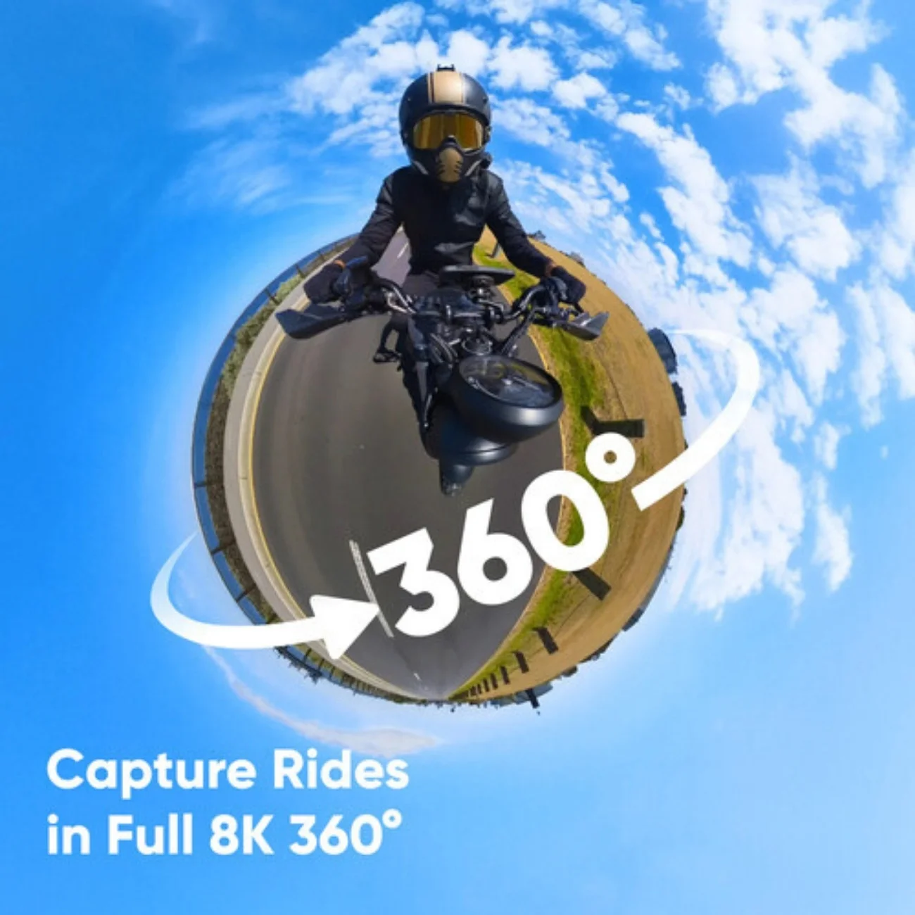 مجموعه کامل نصب دوربین Insta360 روی موتورسیکلت - تصویر 3 مجموعه کامل نصب دوربین Insta360 روی موتورسیکلت - تصویر 3