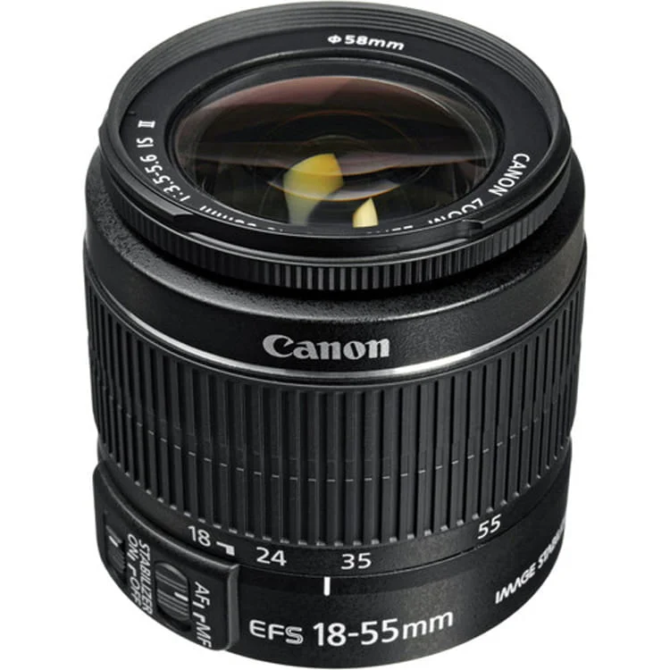 لنز دوربین کانن Canon EF-S 18-55mm f/3.5-5.6 IS II بدون جعبه لنز دوربین کانن Canon EF-S 18-55mm f/3.5-5.6 IS II بدون جعبه