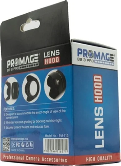 آفتابگیر لنز Promage، کاهش نورهای اضافی، تنظیم دقیق زاویه، مسدود کردن نورهای پراکنده | EW-88