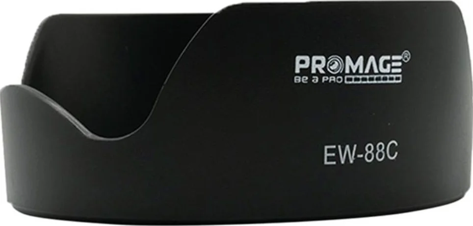 آفتابگیر لنز پروماژ مشکی، محافظ لنز و کاهش نورهای اضافی، کاهش حداکثری فلر و شبح‌وارگی | EW-88C