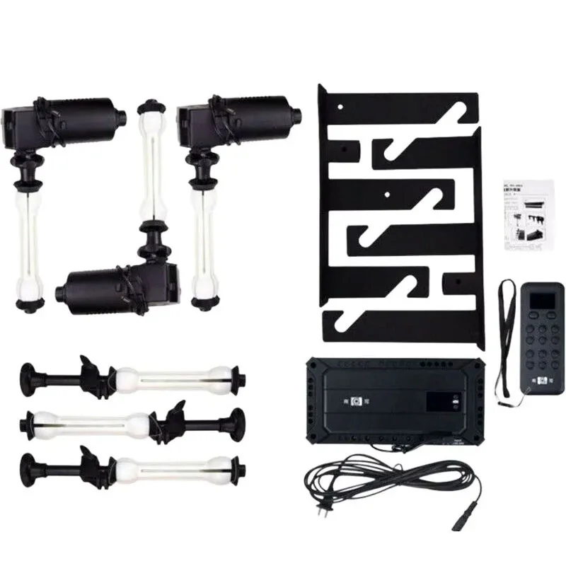 سیستم بالابر پس زمینه 3 شاخه برقی Nanlite Be-3Rs