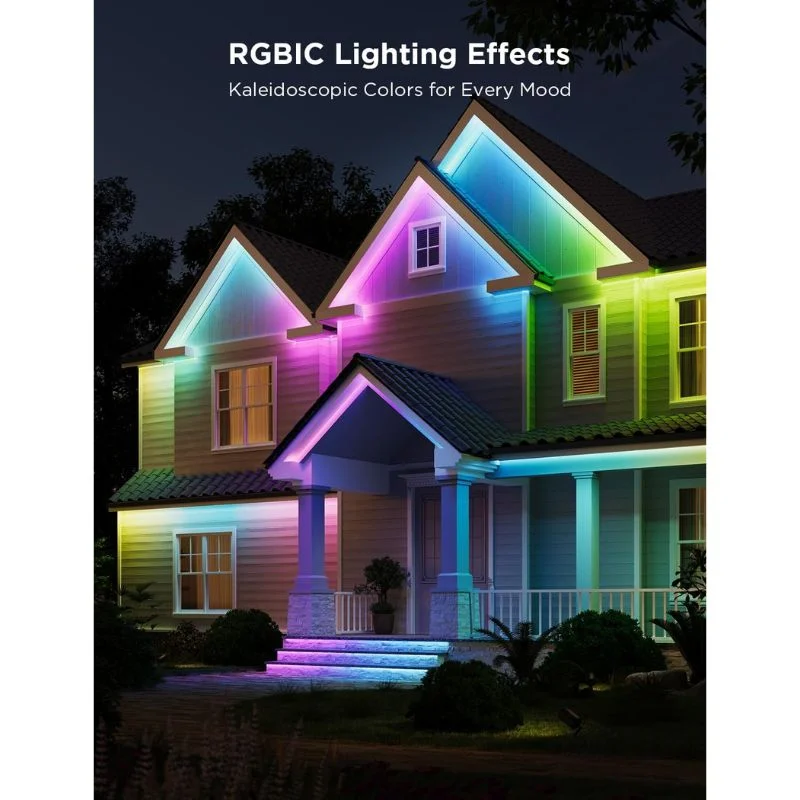 نوار چراغ LED هوشمند 10 متری گووی مدل H70A1 با نور RGBICWW