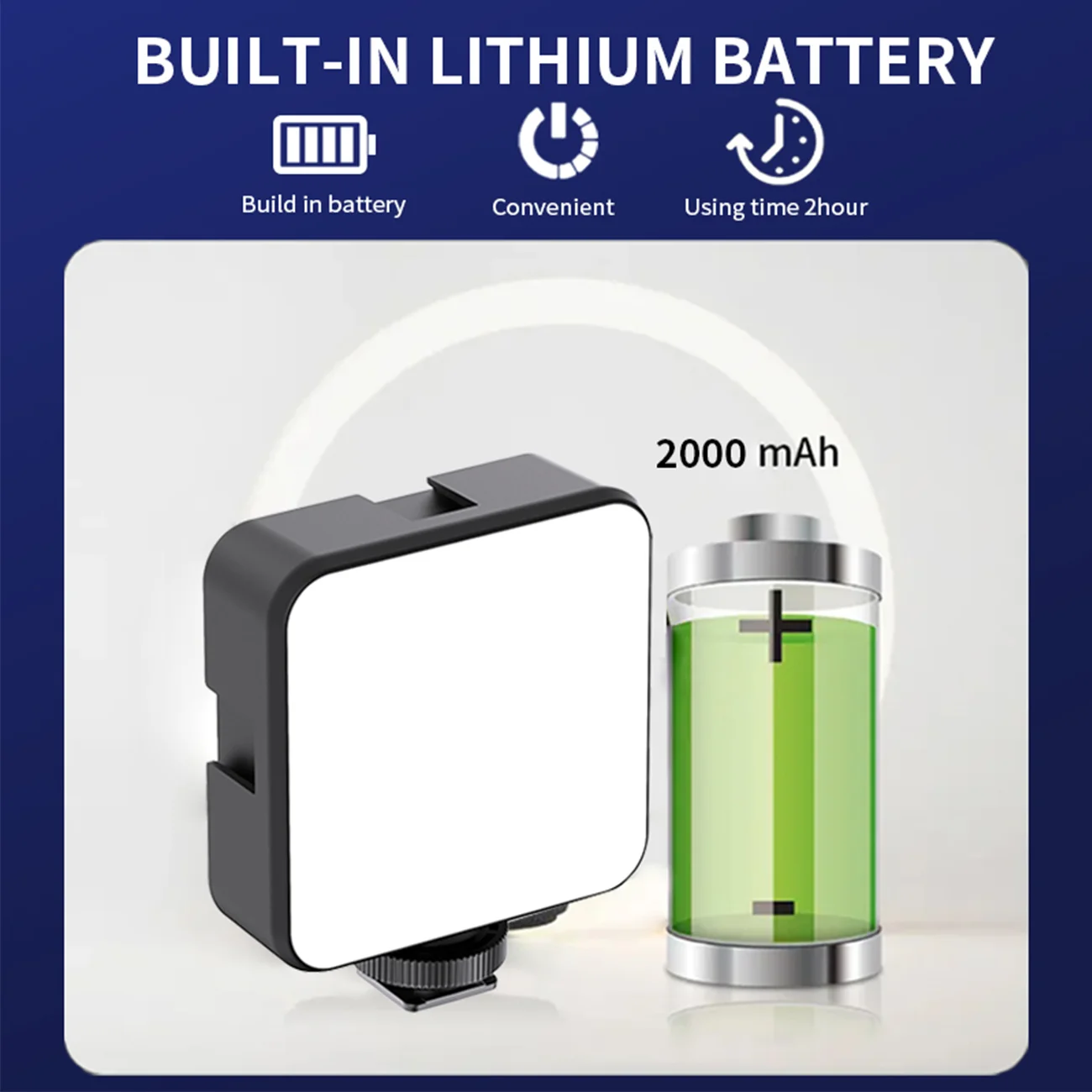 چراغ LED مدل Jmary FM-69RGB