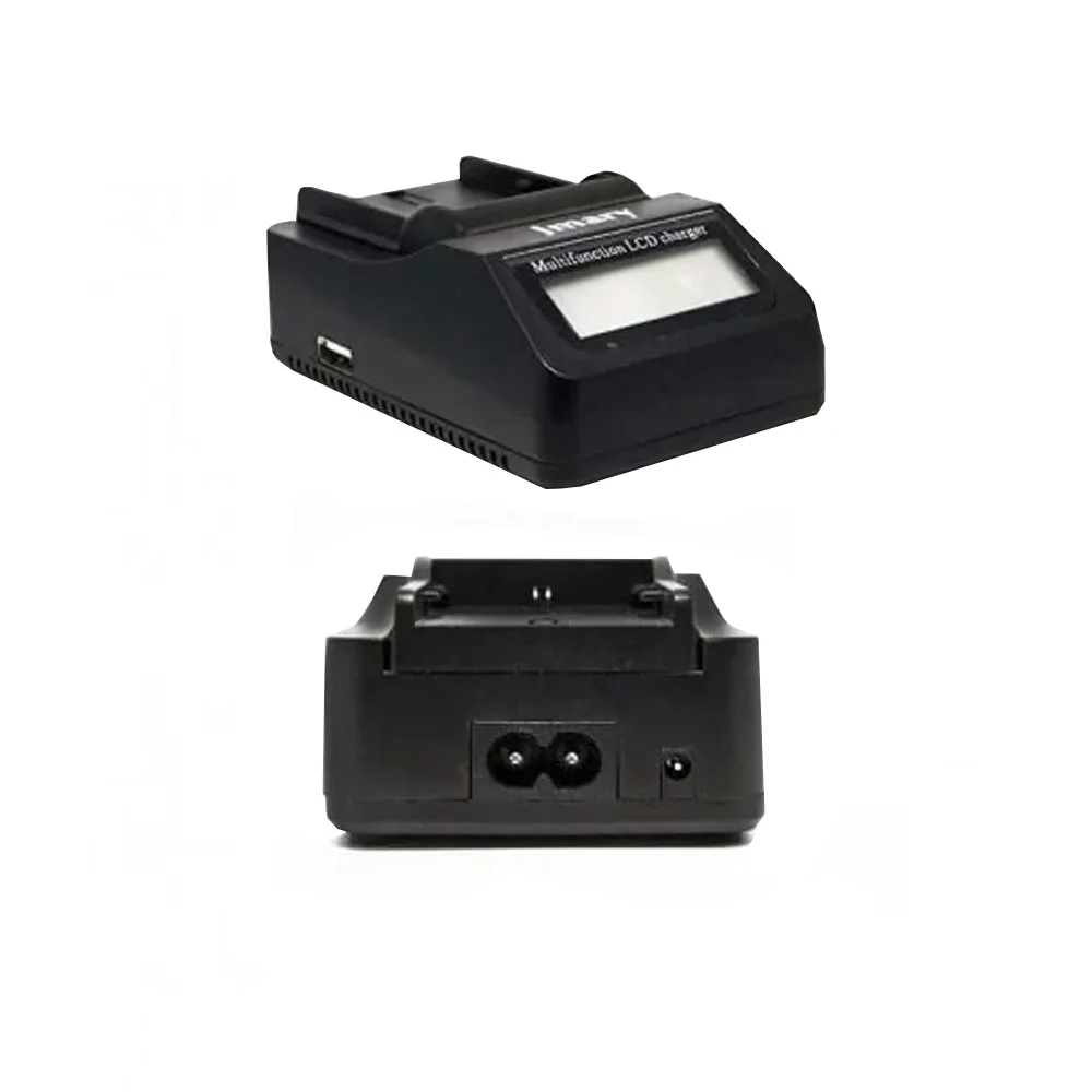 شارژر باتری دوربین عکاسی جیماری مدل AC-VQ9001 با نمایشگر دیجیتال، سازگار با سری F
