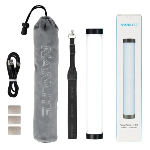 چراغ LED استوانه ای نانلایت Nanlite PavoTube II 6C/RGB