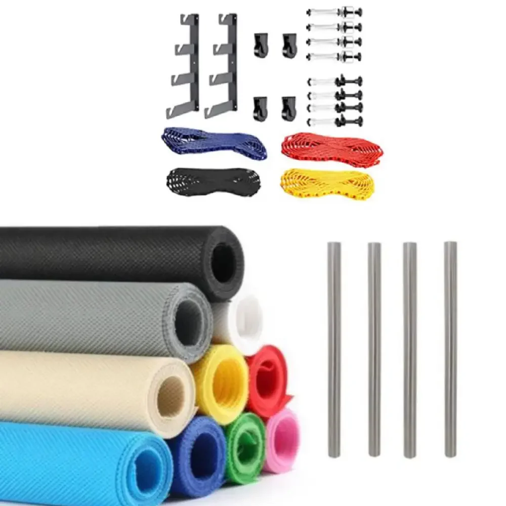 مجموعه کامل فون زنجیری چهارتایی به همراه فون حرفه ای 3 در 5 متر و لوله آهنی 3 متری