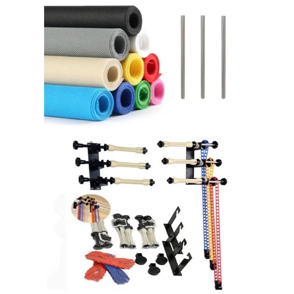 مجموعه کامل فون زنجیری سه تایی شامل فون 3 در 5 متری حرفه ای و لوله آهنی 3 متری