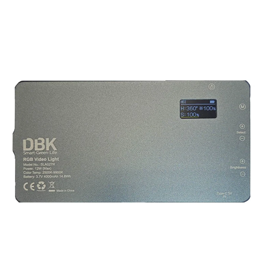 پنل نور ثابت ال ای دی DBK RGB مدل SLA027R