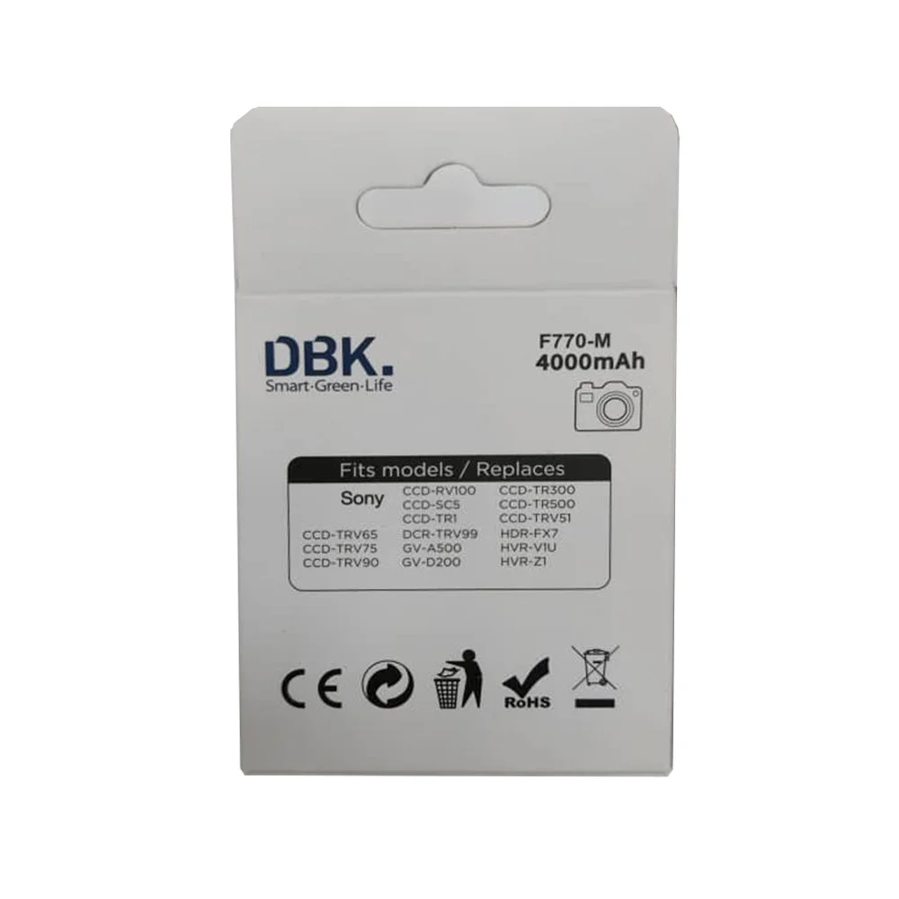 باتری دوتایی DBK مدل NP-F770M